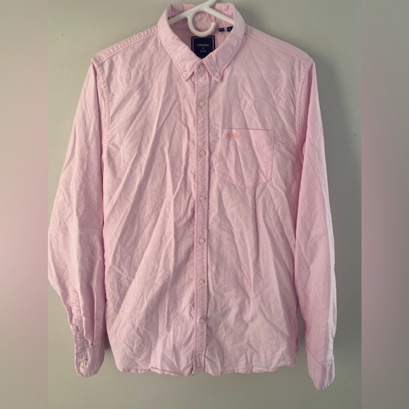 Men’s Superdry Casual Button Down - Picture 2 of 7